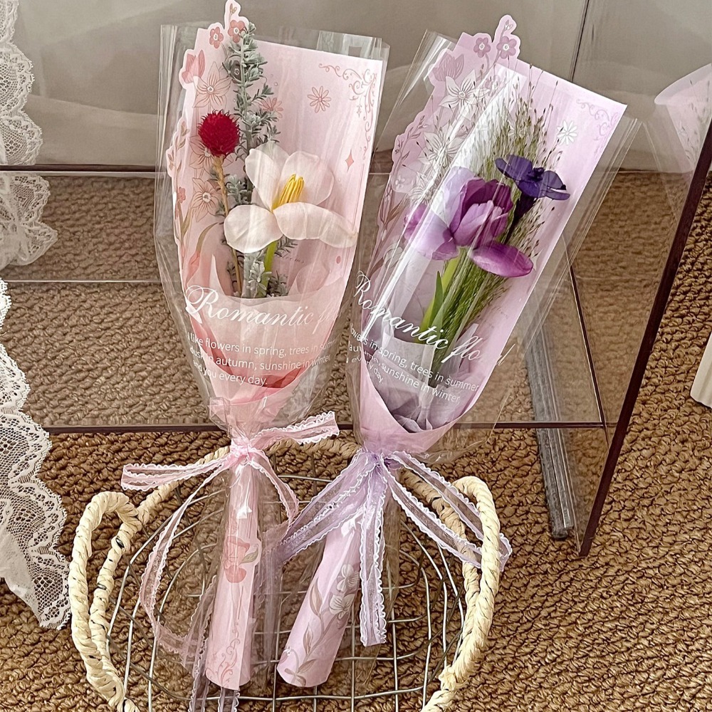 Florist Supply House - 10 قطع من أكياس تغليف الزهور