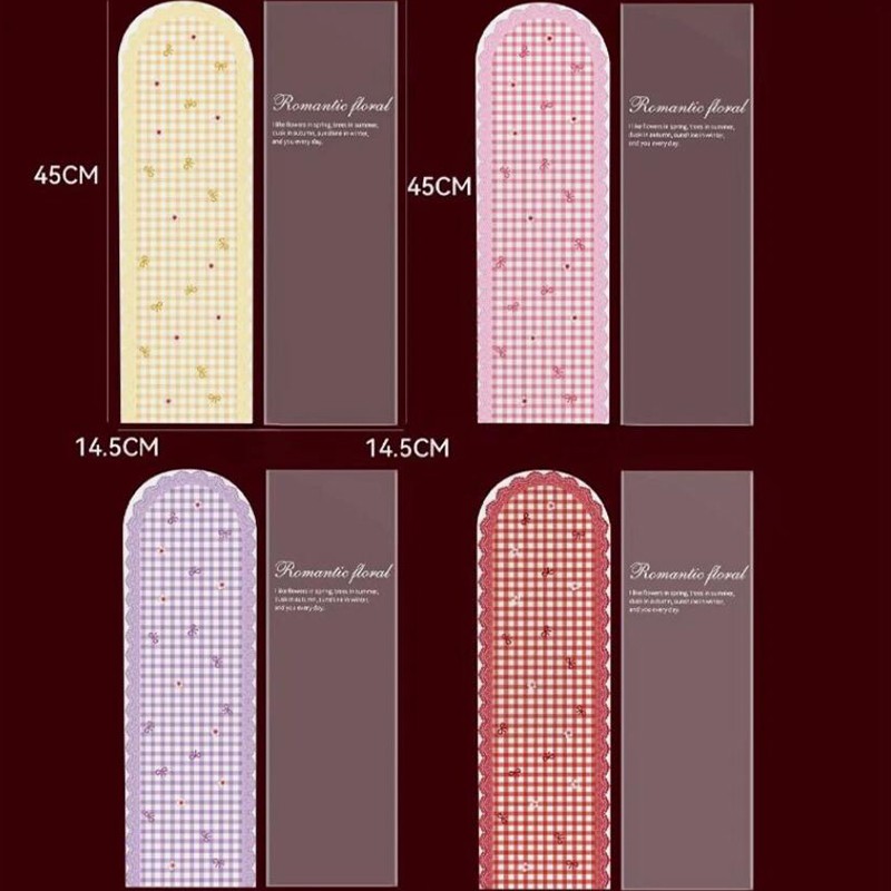 Florist Supply House - 10 مجموعات من أكياس تغليف الباقات