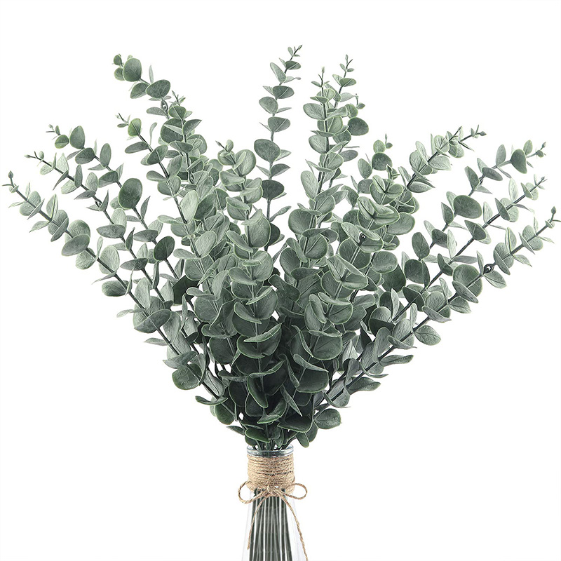 Eucalyptus Preserved - 20 قطعة سيقان الأوكالبتوس الاصطناعية يترك