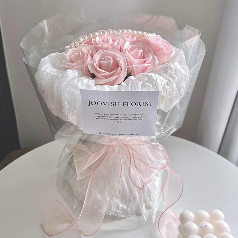 Ribbon Organza Roll - شريط ساتان بعرض 40 مم وطول