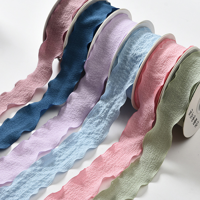Ribbon Organza Roll - إكسسوارات شعر على شكل فيونكة، زينة