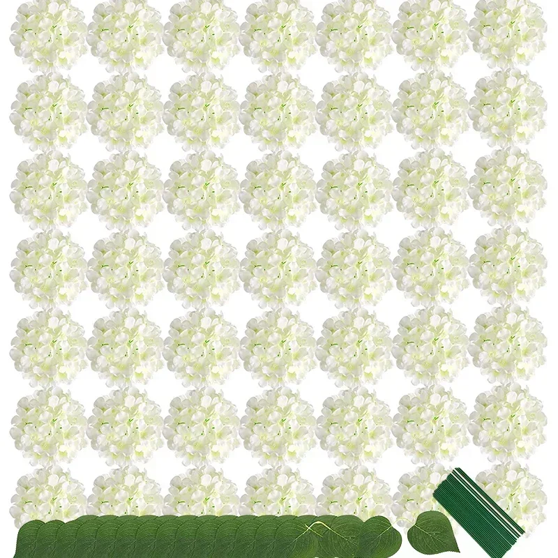Florist Supply Bulk - 50 قطعة زهور الكوبية الاصطناعية مع