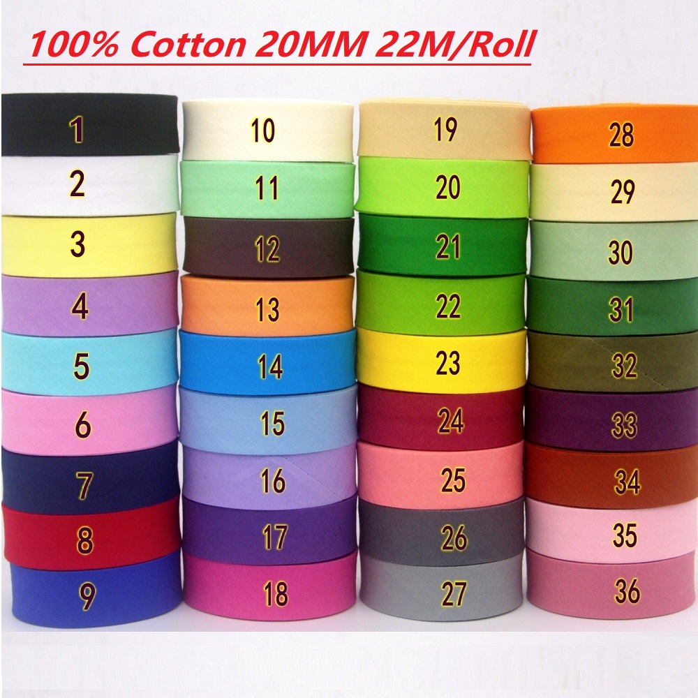 Ribbon Organza Roll - شريط حواف قطني 100% بطول 22