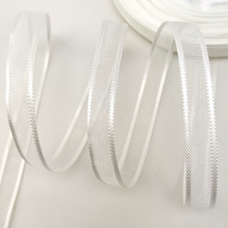 (50 ياردة/لفة) 3/8 ''(10 مللي  - مراجعة Ribbon Organza Roll وسعره