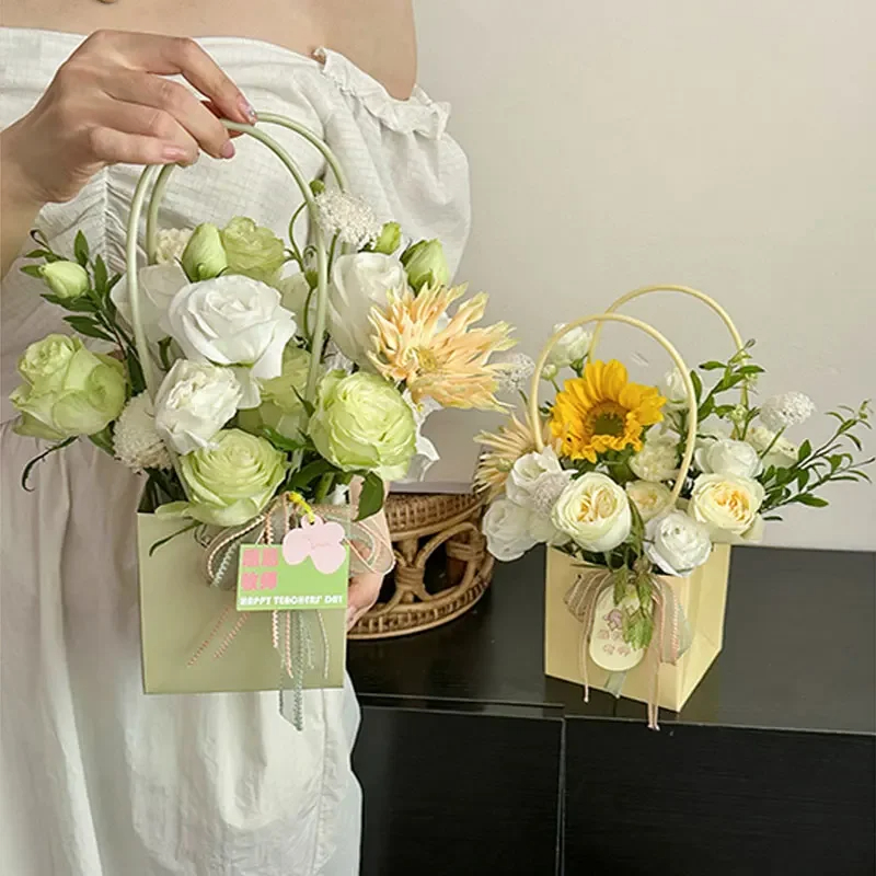 أكياس هدايا زهور كرافت محمولة  - مراجعة Florist Supply House وسعره