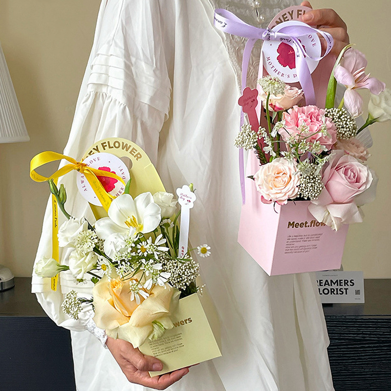 صندوق زهور رائع بختم ذهبي محمو - مراجعة Florist Supply House وسعره