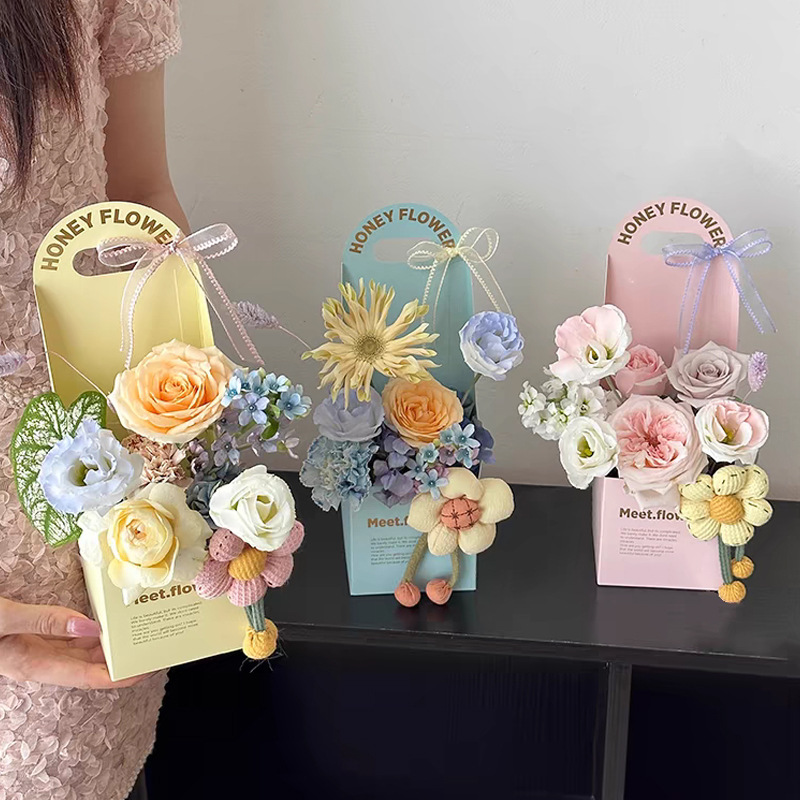 صندوق زهور رائع بختم ذهبي محمو - مراجعة Florist Supply House وسعره