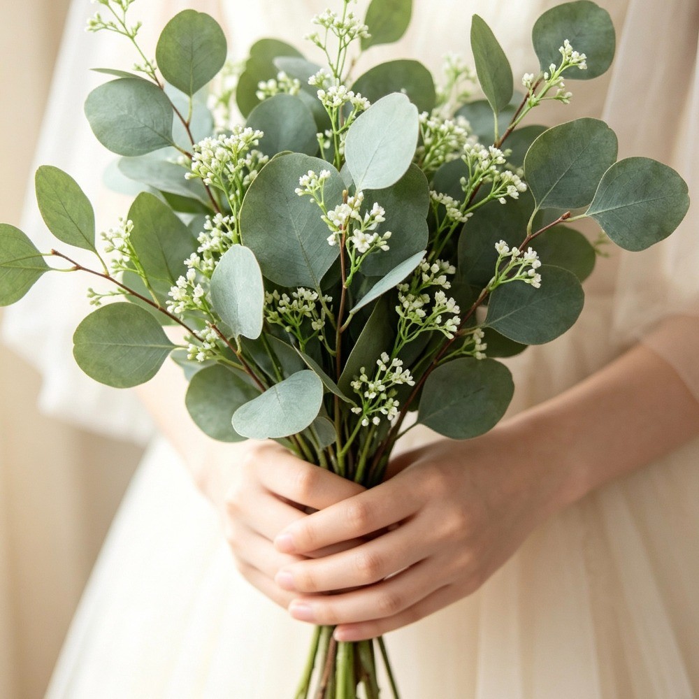 1/3 قطع من أغصان الأوكالبتوس ا - مراجعة Florist Supply Bulk وسعره