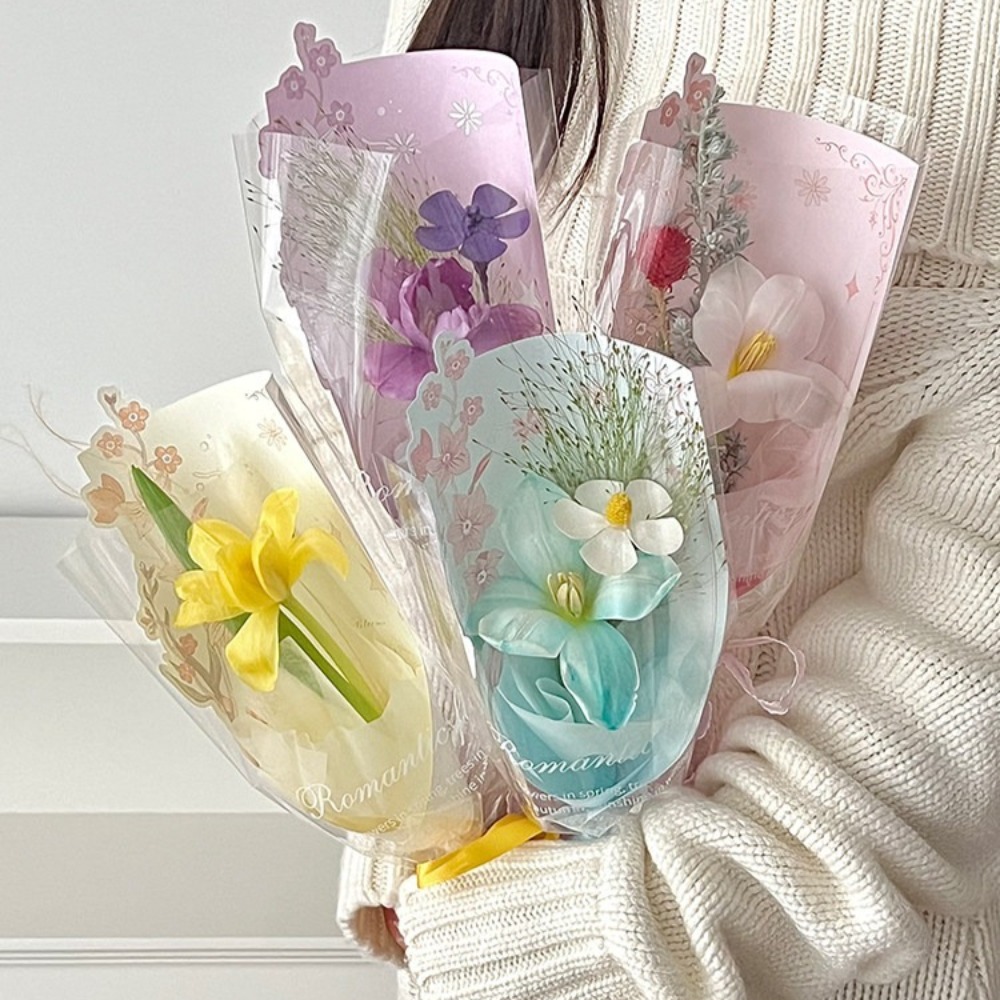 10 قطع من أكياس تغليف الزهور ا - مراجعة Florist Supply House وسعره