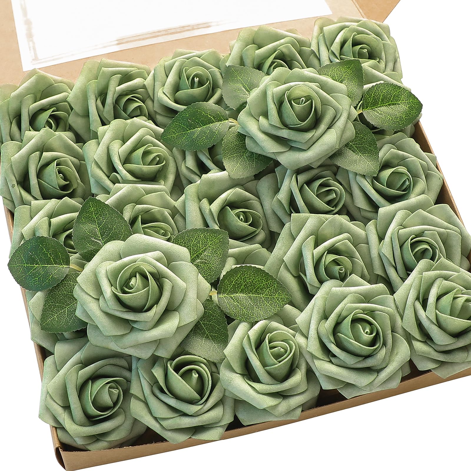 ورود فوم خضراء صناعية مع سيقان - مراجعة Florist Supply Bulk وسعره