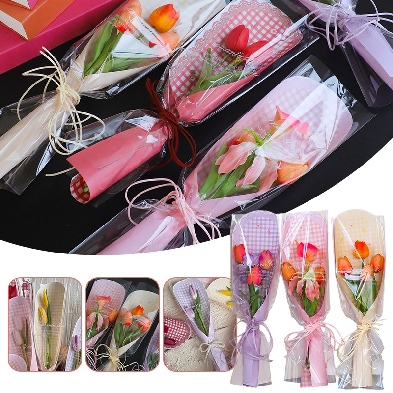10 مجموعات من أكياس تغليف البا - مراجعة Florist Supply House وسعره