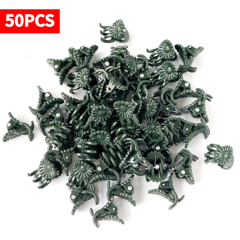 50 قطعة مشابك نباتات خضراء داك - مراجعة Florist Supply Bulk وسعره