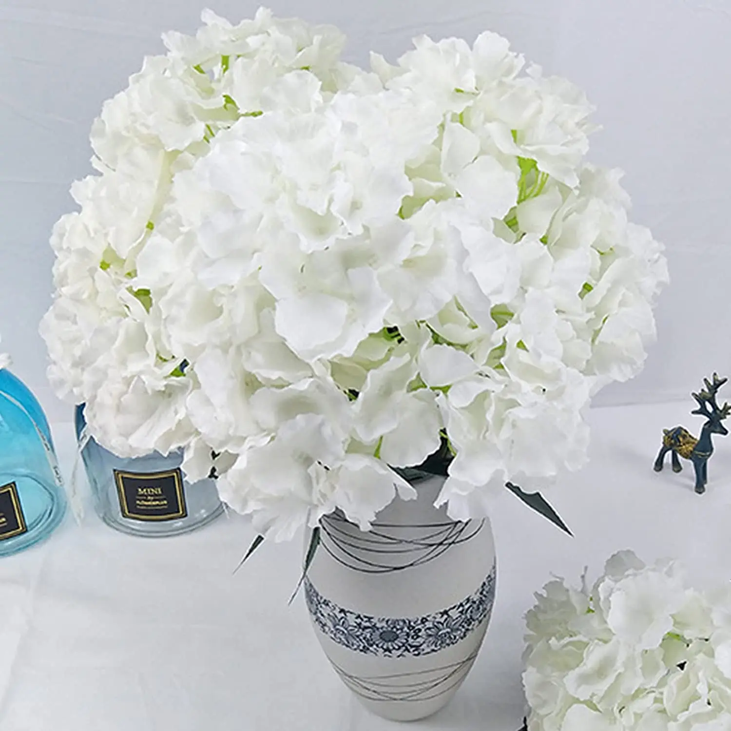 رؤوس زهور الهيدرانجيا الحريرية - مراجعة Florist Supply Bulk وسعره