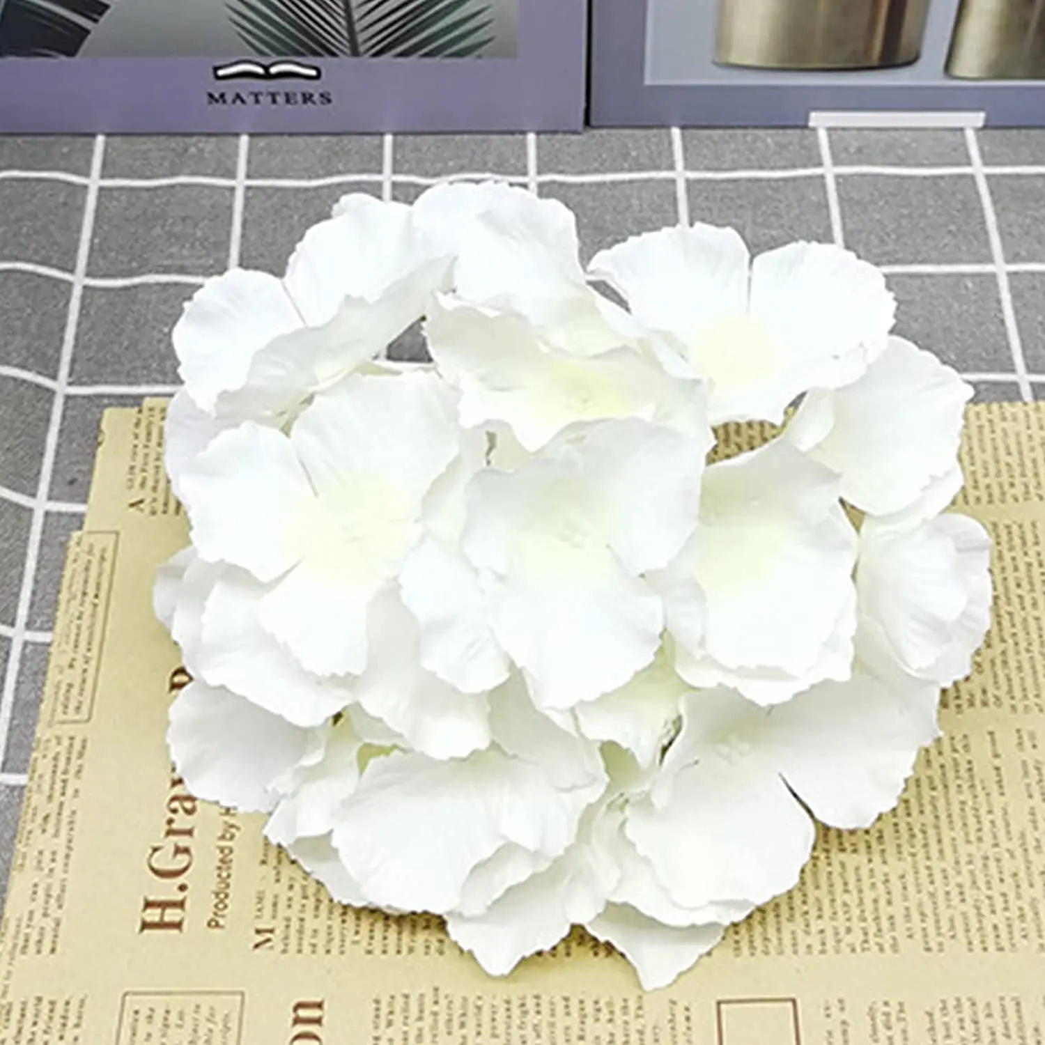 رؤوس زهور الهيدرانجيا الحريرية - مراجعة Florist Supply Bulk وسعره