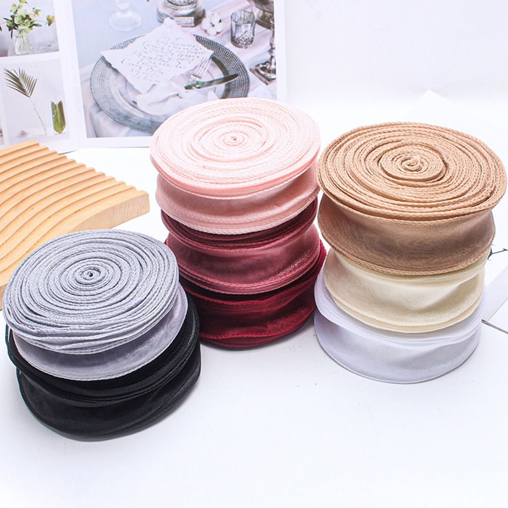 لفة شريط من الساتان لباقة الزه - مراجعة Ribbon Organza Roll وسعره