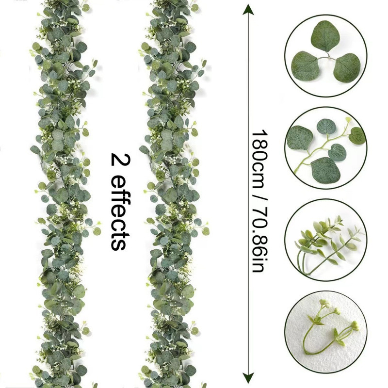 1 قطعة أوراق أوكالبتوس صناعية، - مراجعة Eucalyptus Preserved وسعره