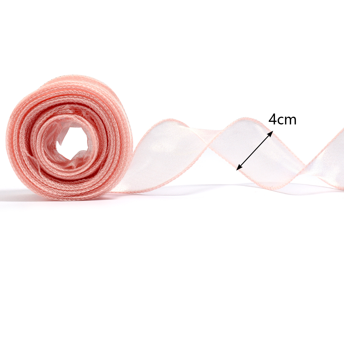 شريط شيفون شفاف لتزيين الهدايا - مراجعة Ribbon Organza Roll وسعره