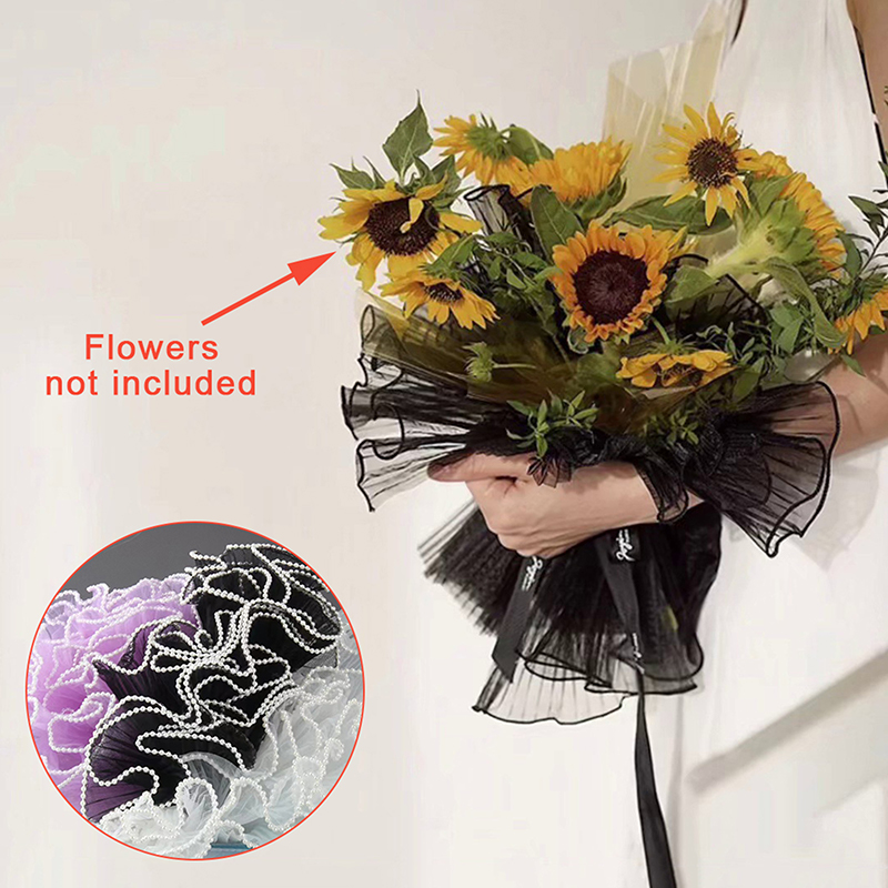 ورق تغليف زهور ، خيوط لؤلؤ ممو - مراجعة Florist Supply House وسعره