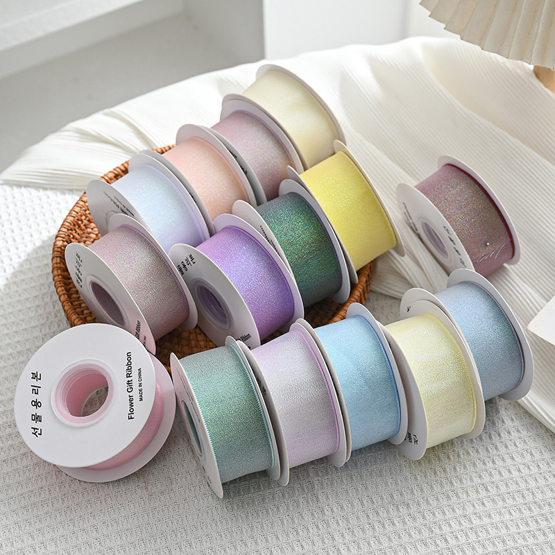 شريط أورجانزا ملون ، صندوق هدا - مراجعة Ribbon Organza Roll وسعره