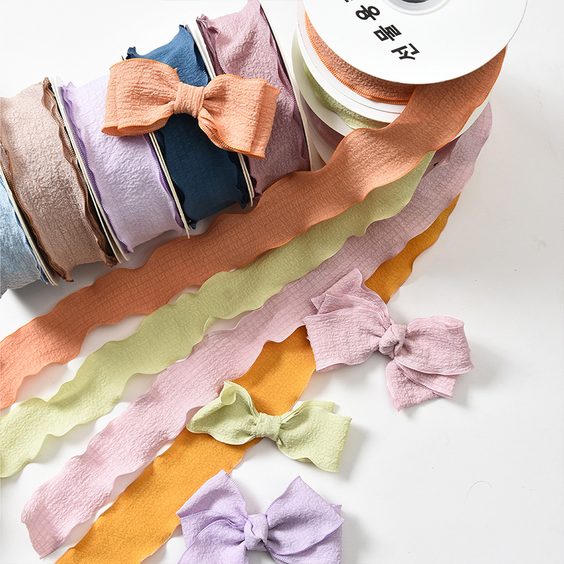 إكسسوارات شعر على شكل فيونكة،  - مراجعة Ribbon Organza Roll وسعره