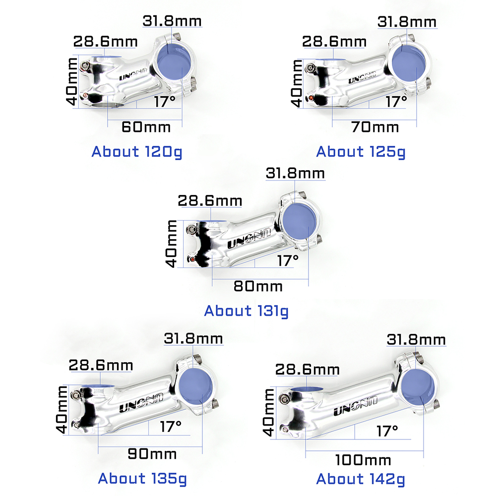 UNO الطريق دراجة الجذعية 17 در - مراجعة Stem Extender Tube وسعره