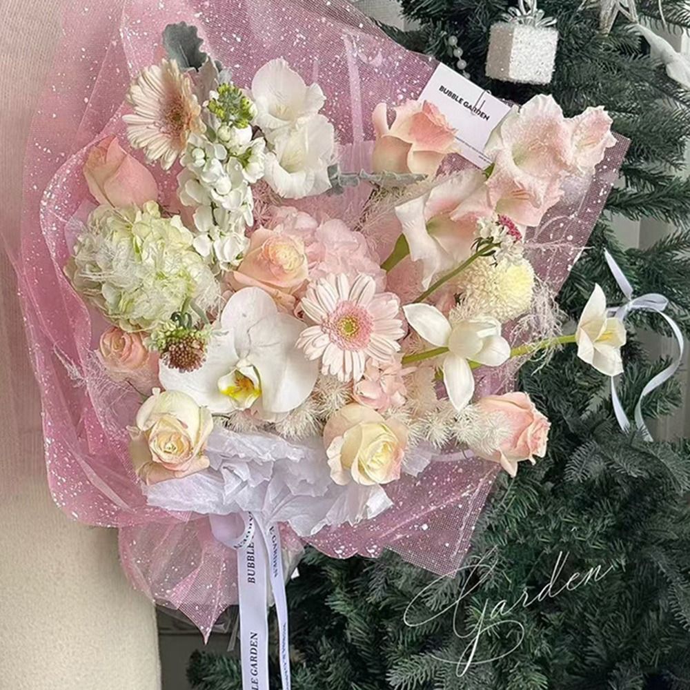 ورق تغليف الزهور بتصميم ندفة ا - مراجعة Florist Supply House وسعره