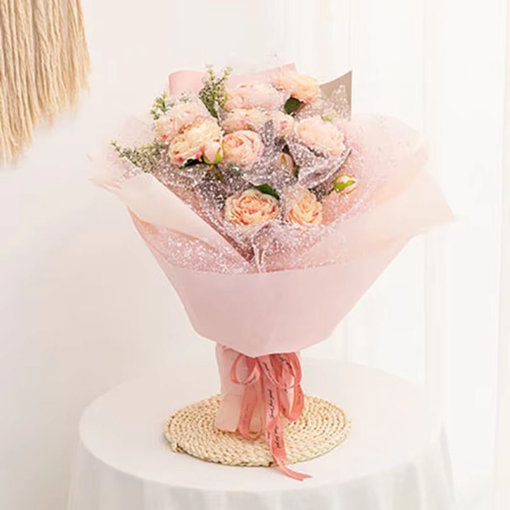 ورق تغليف الزهور بتصميم ندفة ا - مراجعة Florist Supply House وسعره