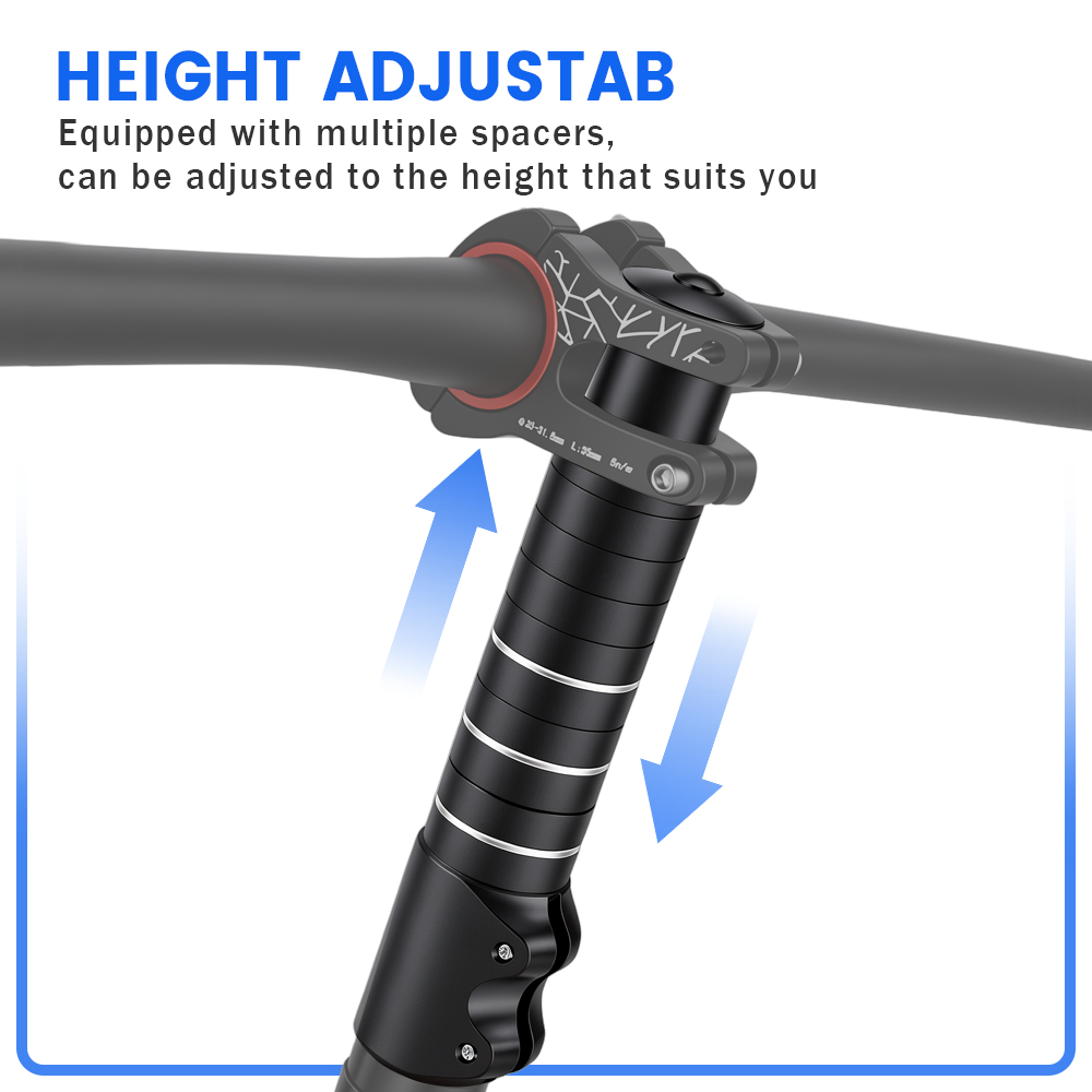 وصلة تمديد مقود الدراجة الهوائ - مراجعة Stem Extender Tube وسعره